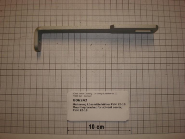 Mounting bracket,solvent cooler,P/M12-18