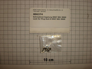 Lock for Plug Sub-D