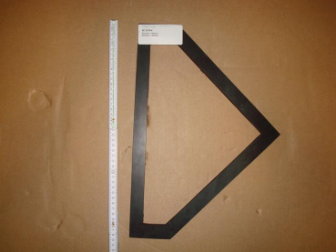 Gasket,square,290x425x16/25mm,slanted,cover,InduLine