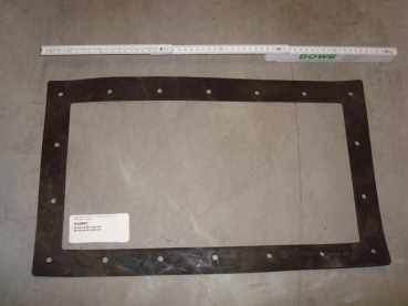 Gasket,square,320x545x4mm,18-holes,for air pipe button trap,InduLine