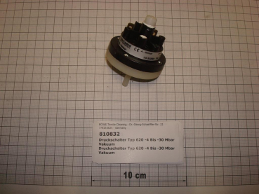 Pressure switch,vakuum,Type620,-4 to -30 mBar,InduLine