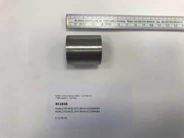 Bushing,270V4A20,3/4"x36mm,A2,stainless steel