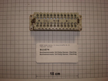 Plug insert 24 pole, InduLine