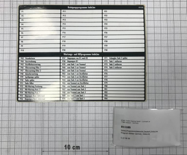 Program sticker German, InduLine