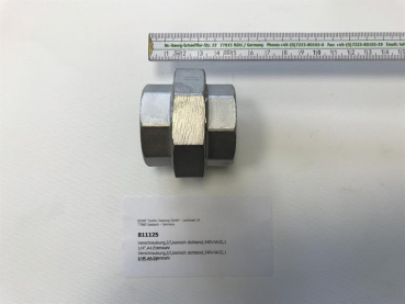 Screw connection,I/I,conical sealing,340V4A32,1 1/4",A4,stainless steel