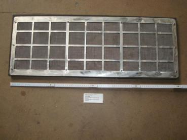 Lint filter,310x800mm,with wire mesh+foam,complete,InduLine