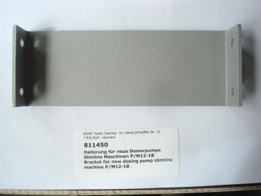 Bracket for dosing pump 811501 slimline