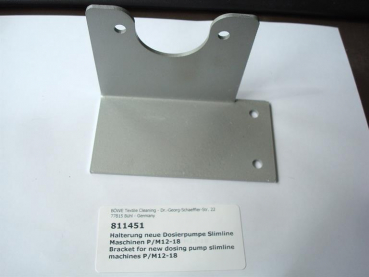 Bracket for dosing pump 811501 slimline