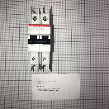 UL circuit breaker,c,10ka,10A,2 pole