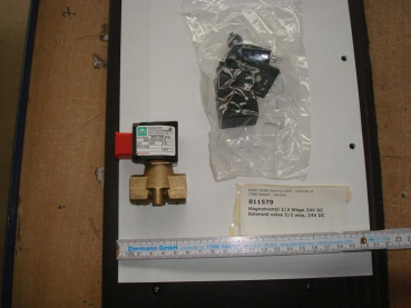 Solenoid valve air,2/2 ways,1/4",24VDC,NC,0-10bar
