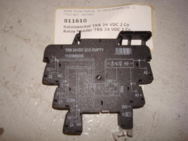 Relay header TRS 24 VDC 2 Co