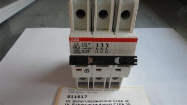 UL circuit breaker C10A 3P