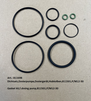 Gasket kit,f.dosing pump,811501,P/M12-30