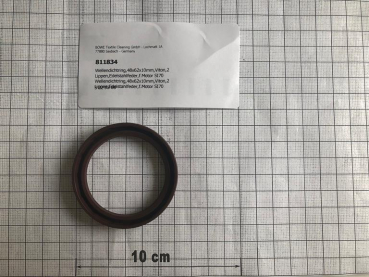 Shaft seal,48x62x10mm,viton,2 lips,stainless steel spring,for motor SI70
