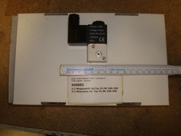 Solenoid valve air,3/2 ways,24VDC,Pi/Mi240-360,AirT