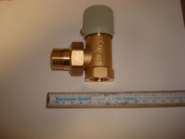 Overflow valve-differential pressure,3/4",0,6bar,for Switzerland Installation