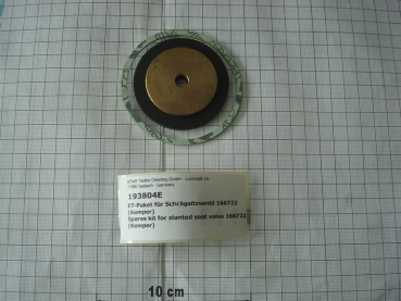Spares kit for slanted seat valve 166722 (Kemper)