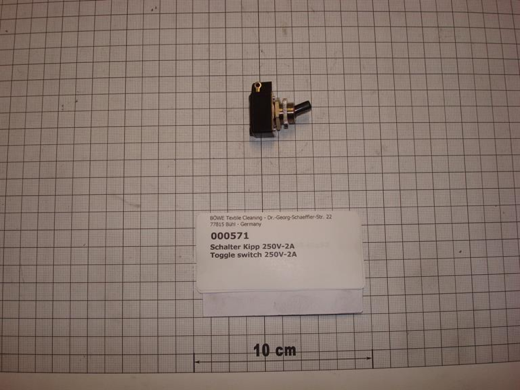 Toggle switch 250V-2A