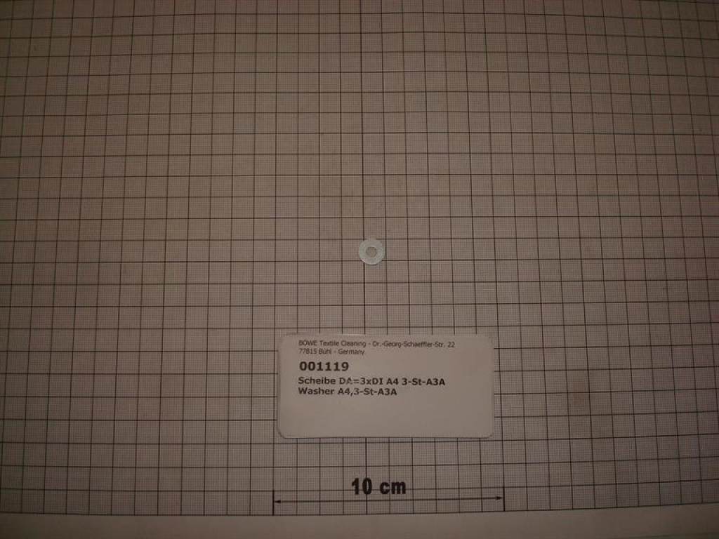 Washer,4,3x12x1mm,galvanized,DIN9021