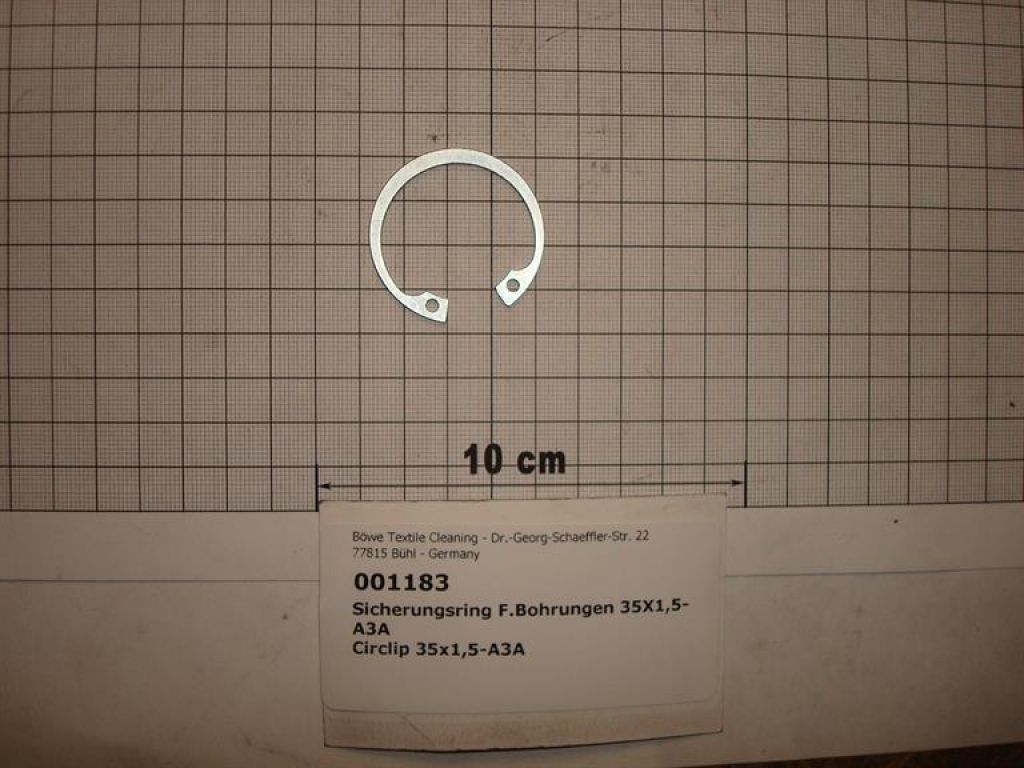 Circlip,35x1,5mm,galvanized,DIN472
