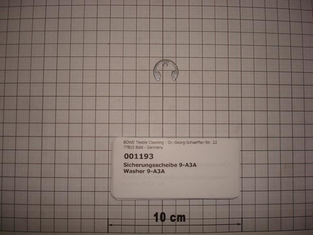 Safety washer,9mm,galvanized,DIN6799