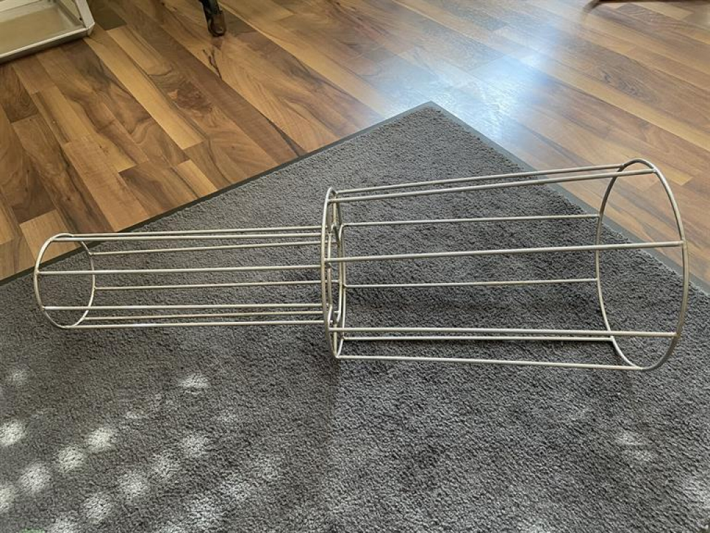 Lintfilter cleaning frame