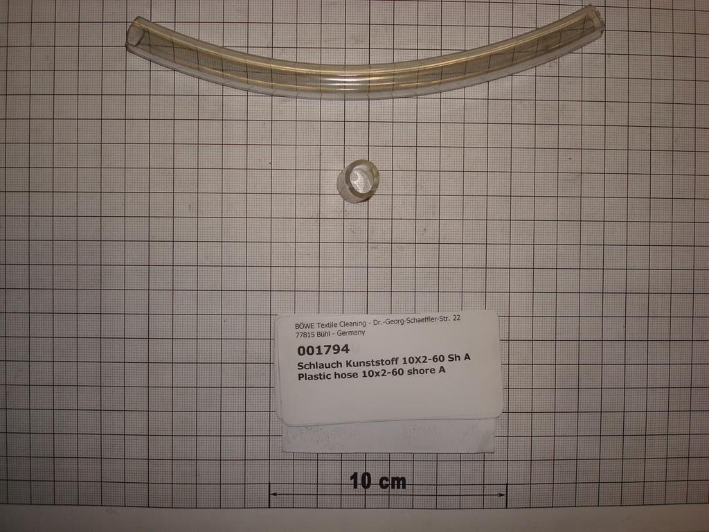 BÖWE Webshop - Schlauch,PVC,10x2mm,klar,weich,60SH(10mm Innendurchmesser)