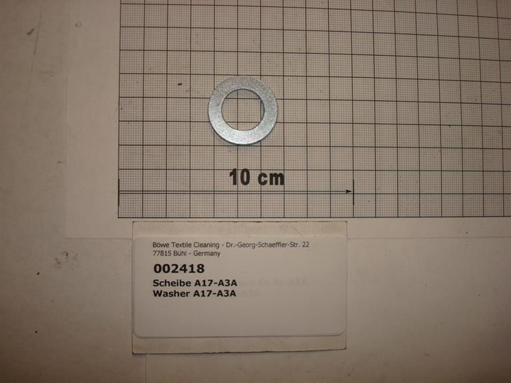 Washer 17x30x3