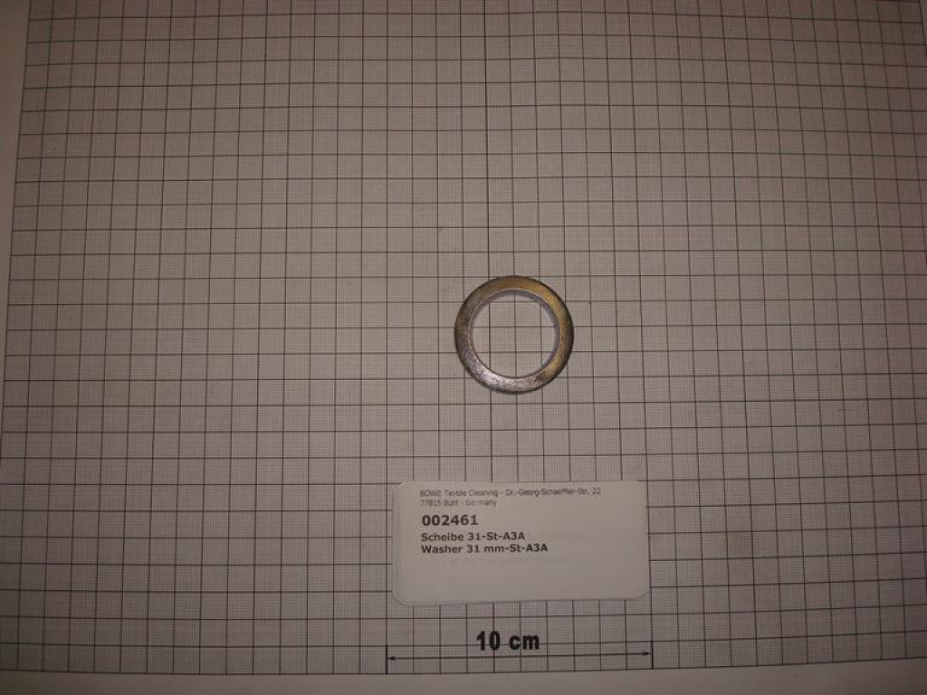 Washer,31x45x5mm,galvanized,DIN1441