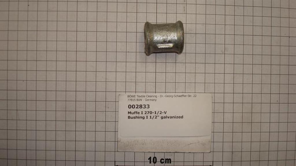 Bushing,270V15,1/2",galvanized