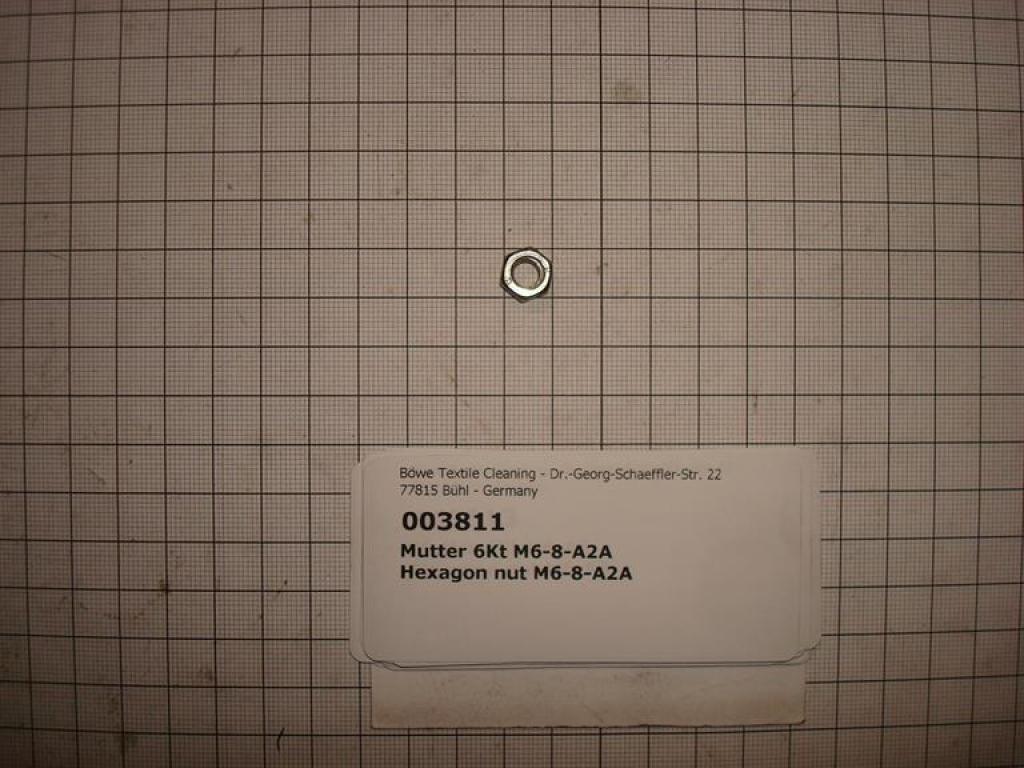 Hexagon nut M6