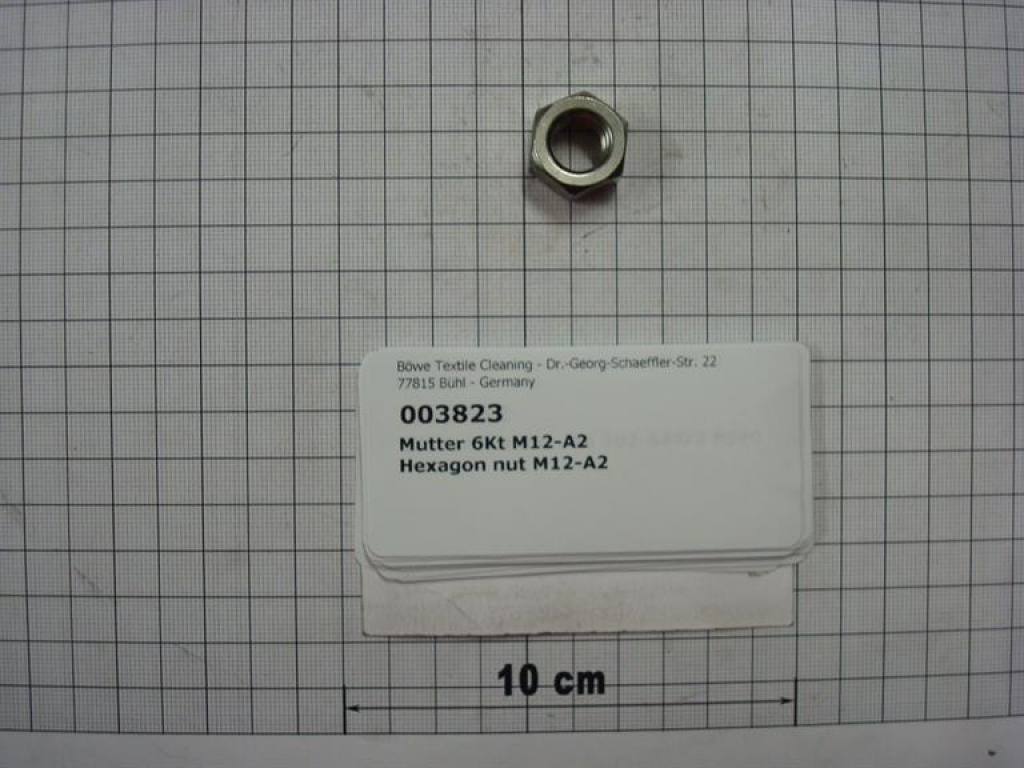 Hexagon nut M12