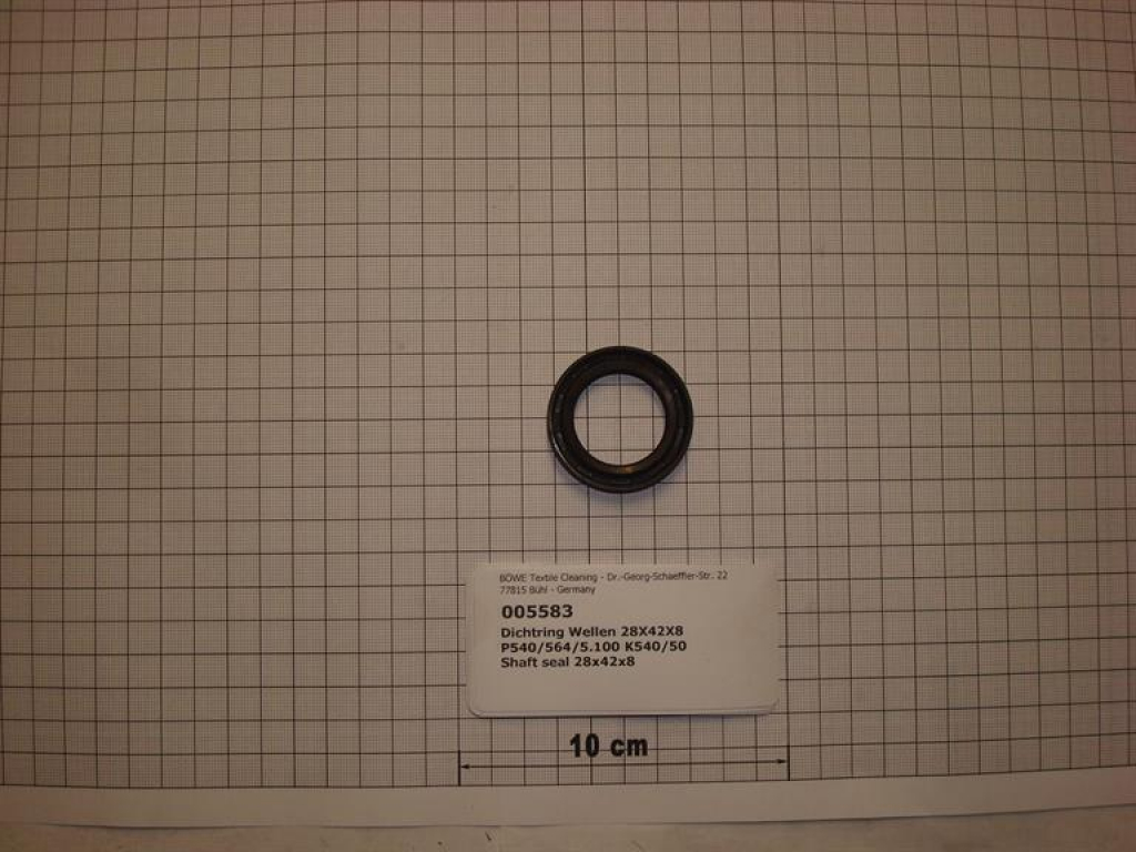 Shaft seal,28x42x8mm,viton,P540,P564,P5100,K540,K50