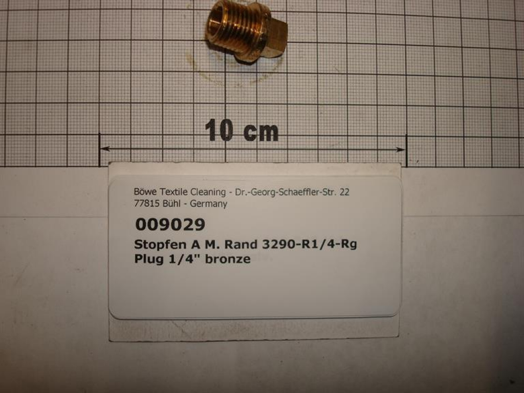 Plug,3290,DN08,1/4",red brass