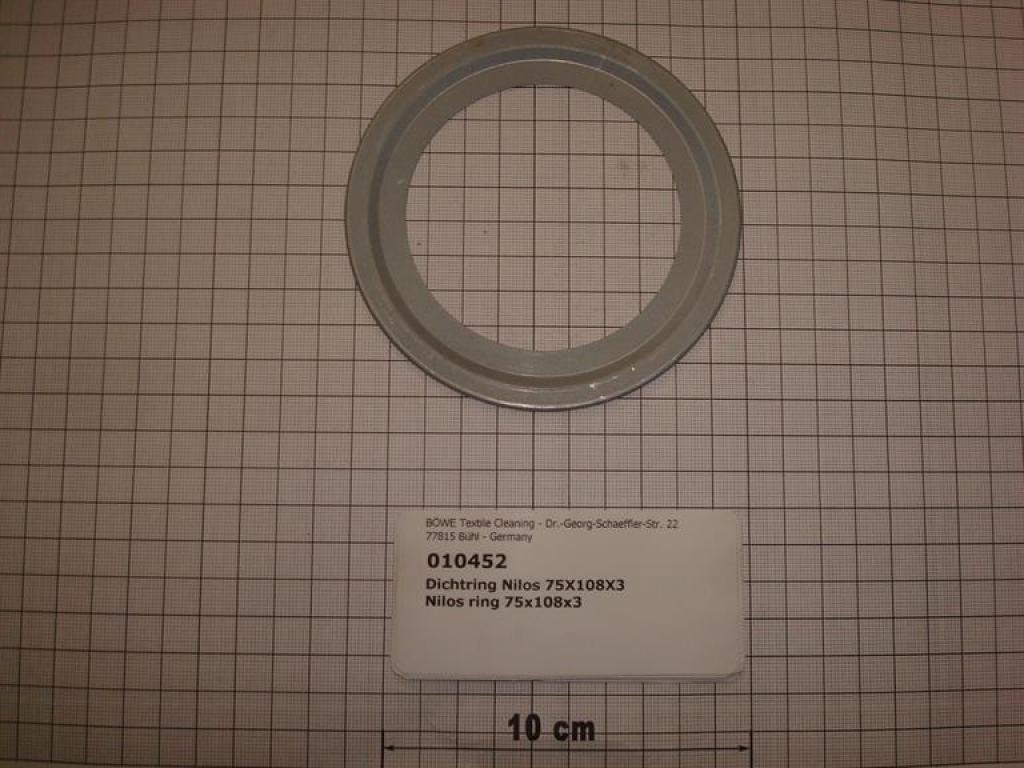 Nilos sealing ring,75x108x3mm
