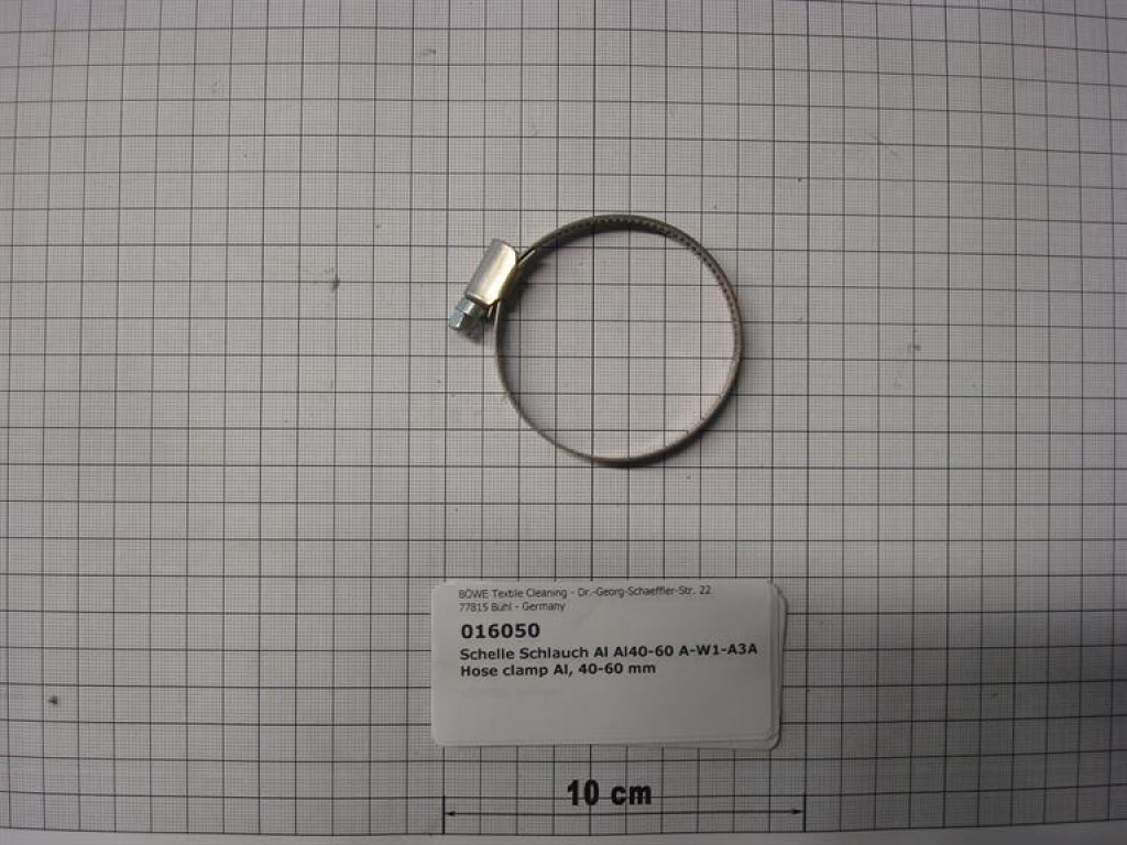 Hose clamp 40-60 mm