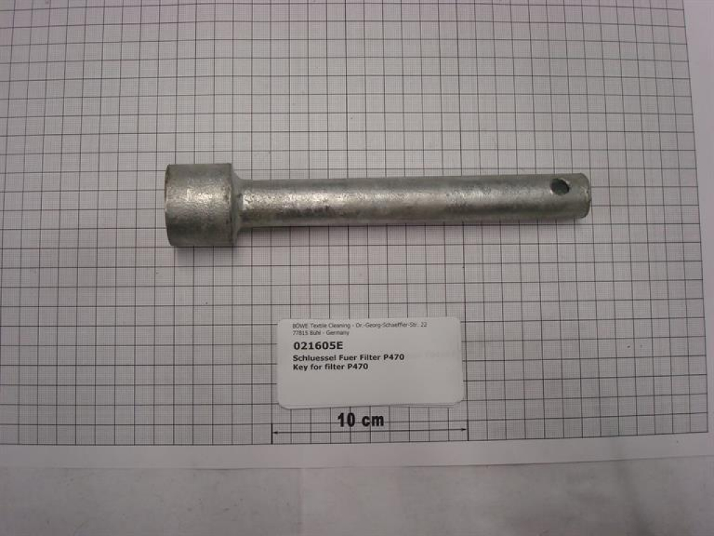 Key for filter P470