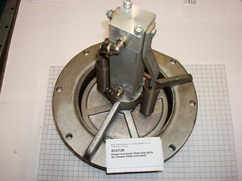 Air damper,P445,P470,SI70