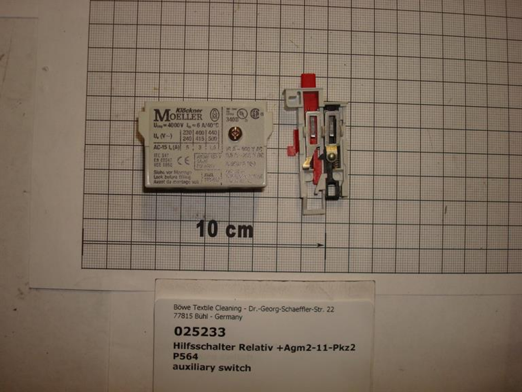 Auxiliary switch AGM2-11-PKZ2