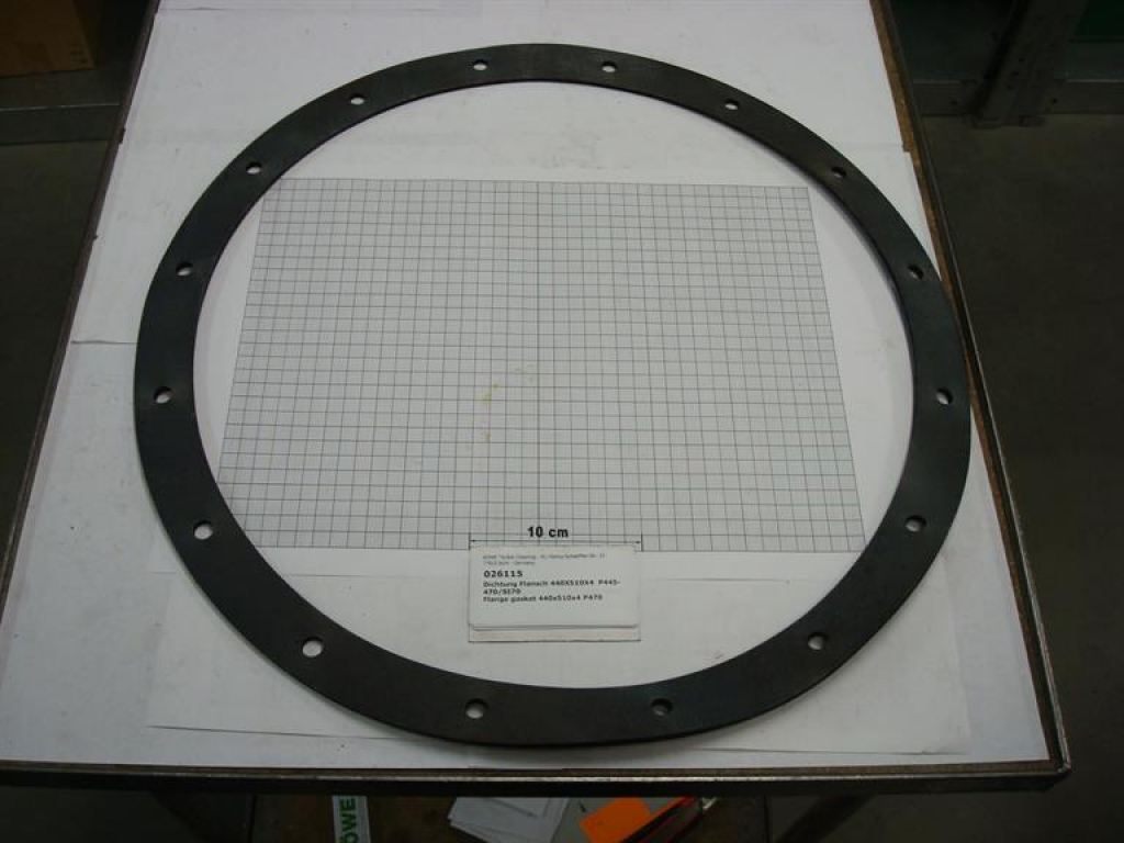 Gasket,round,440x510x4mm,16-holes,P445,P470,SI70,M70
