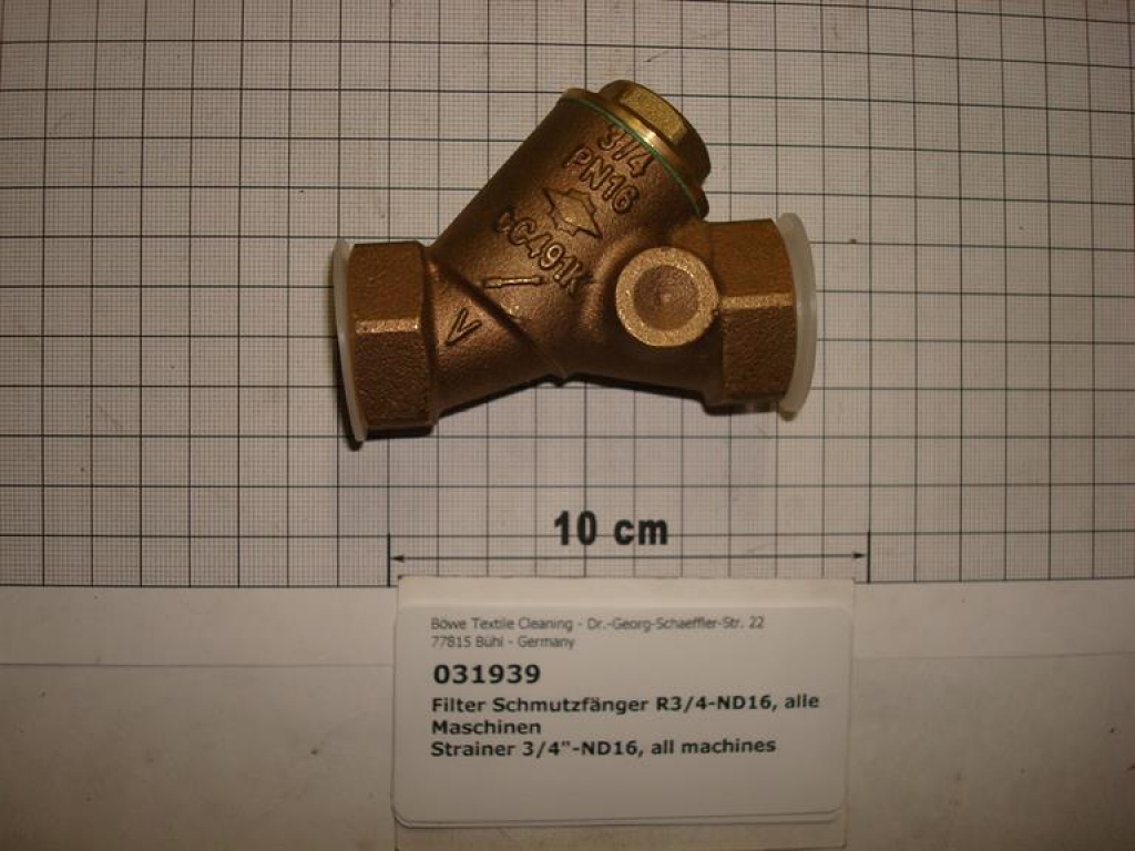 Strainer 3/4"