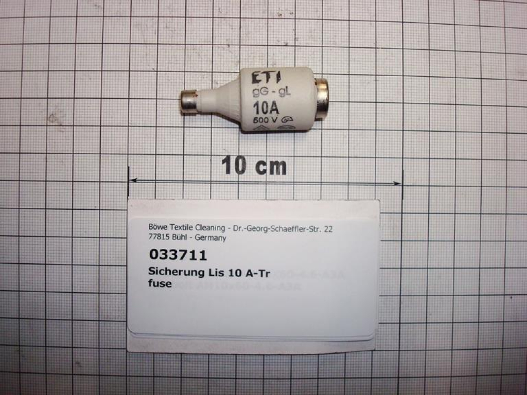 Fuse 10 A time-lag, P422/445/470/A80