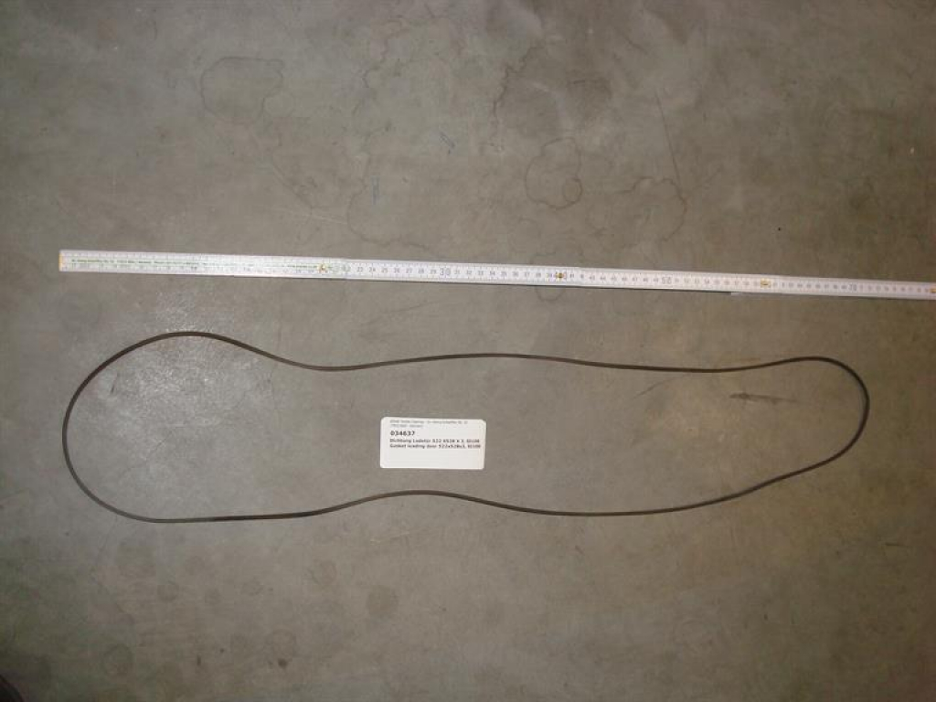 Gasket,round,522x528x3mm,o-ring,loading door,SI100