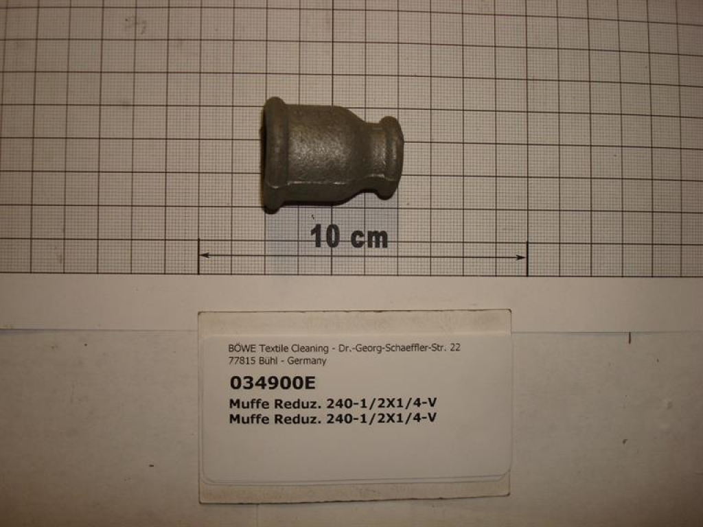 Reducing socket,240V1508,1/2"x1/4",I/I,galvanized