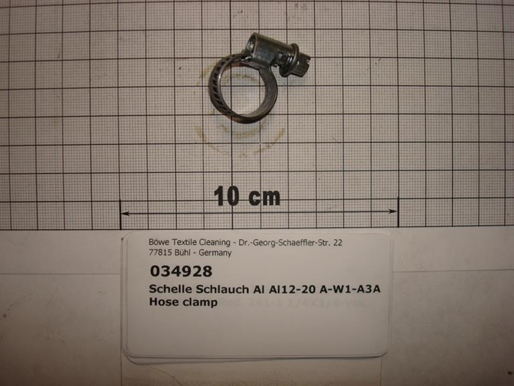 Hose clamp 12-20 mm