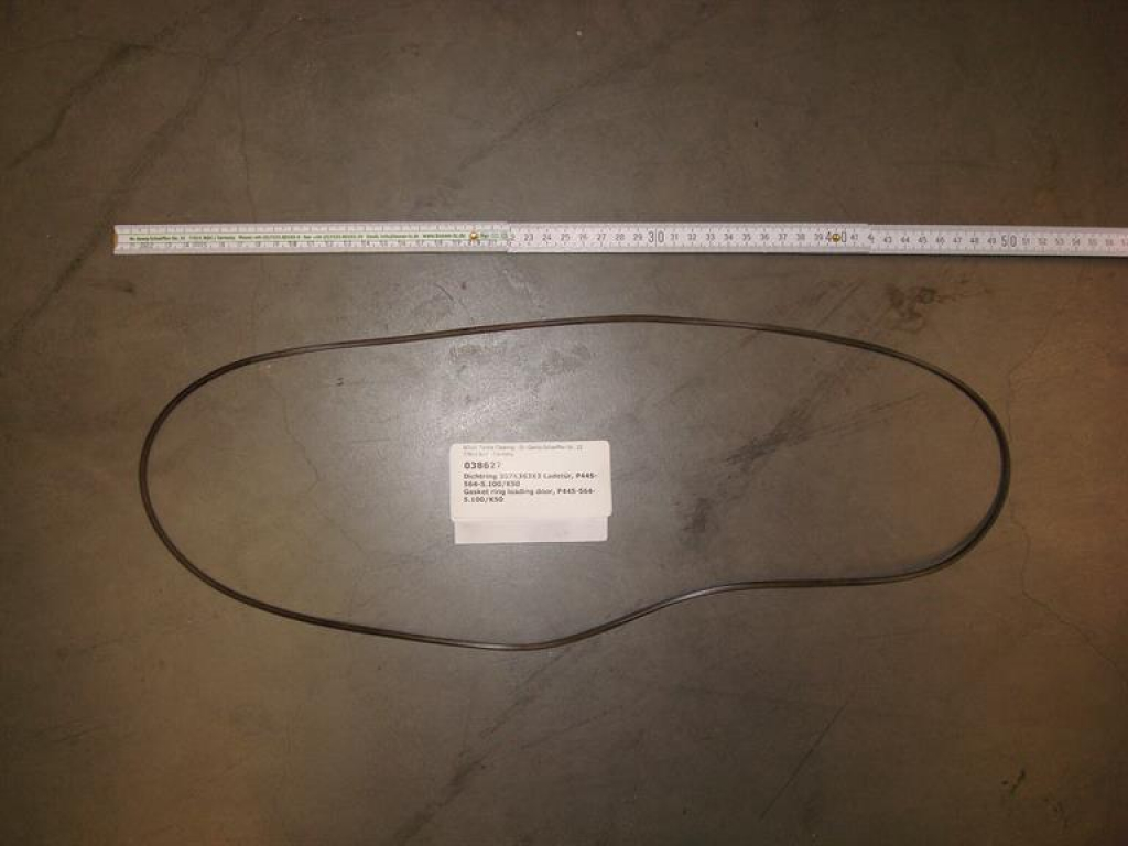 Gasket,round,357x363x3/3mm,loading door,P445,P564,P5100,K50