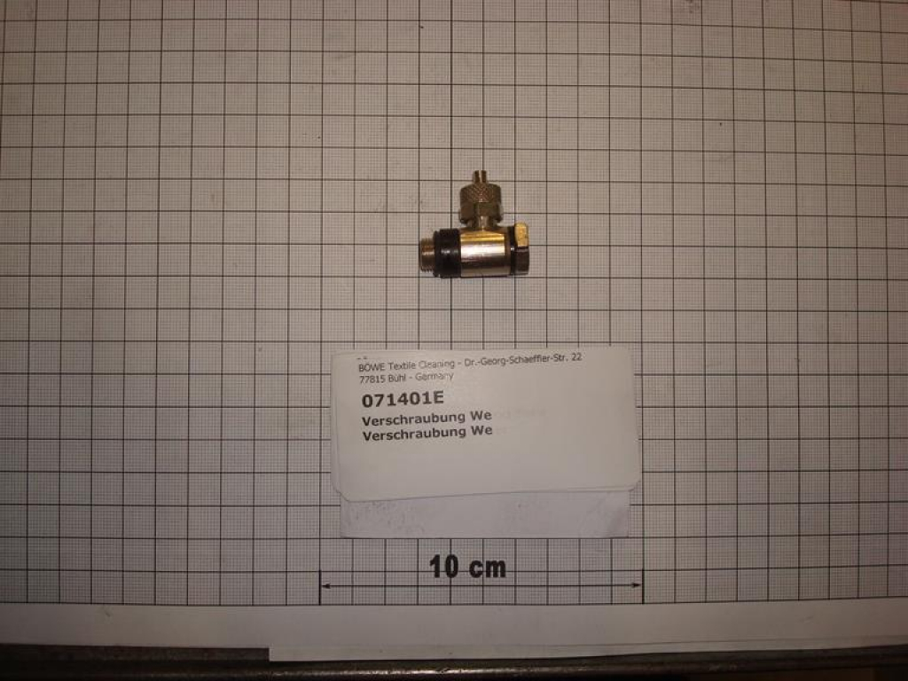 Elbow union,1/8"x6mm,air hose,brass