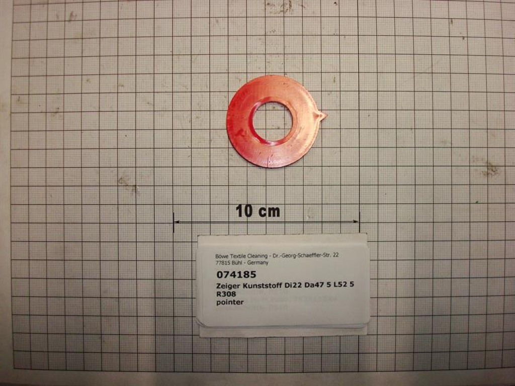 Pointer for program timer DI22mmxDA47,5mm,52,5mm,P200