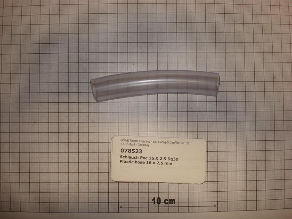 Schlauch,PVC,16x2,5mm,klar,weich(16mm Innendurchmesser)