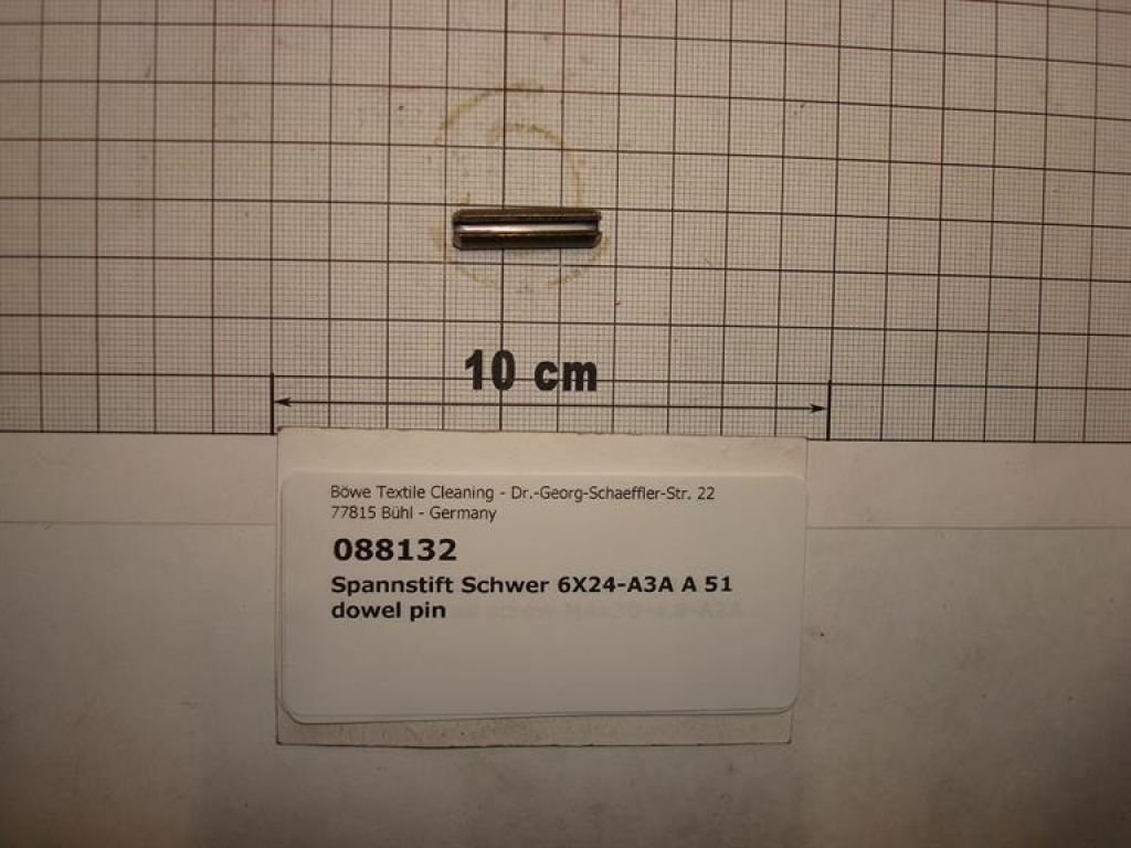 Dowel pin 6x24-A3A